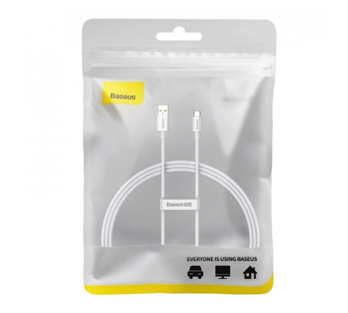 Кабель Baseus Superior Series Fast Charging Data Cable USB to Type-C 100W 1m Moon White (P10320102214-01)