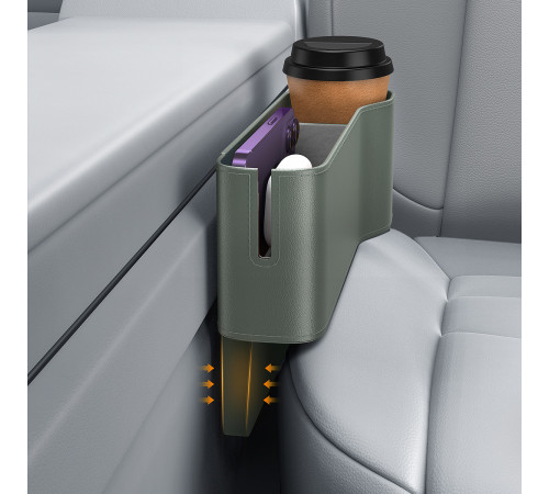 Автомобільний органайзер Baseus OrganizeFun Series Car Console Storage Organizer Frosted Gray (C20256502831-00)