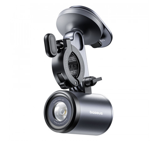 Велотримач для телефона Baseus PrimeTrip Series Dual-Color Bike Light 2-in-1 Set Cosmic Black (C12569000121-00)