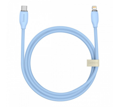 Кабель Baseus Jelly Liquid Silica Gel Fast Charging Data Cable Type-C to iP 20W 2m Blue (CAGD020103)