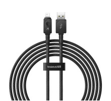 Кабель Baseus Unbreakable Series Fast Charging Data Cable USB to iP 2.4A 2m Cluster Black (P10355802111-01)