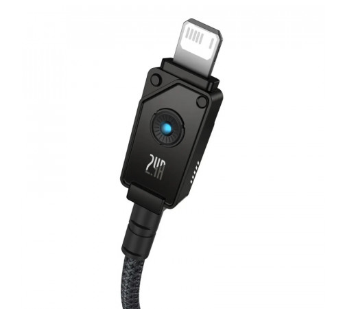 Кабель Baseus Unbreakable Series Fast Charging Data Cable USB to iP 2.4A 2m Cluster Black (P10355802111-01)