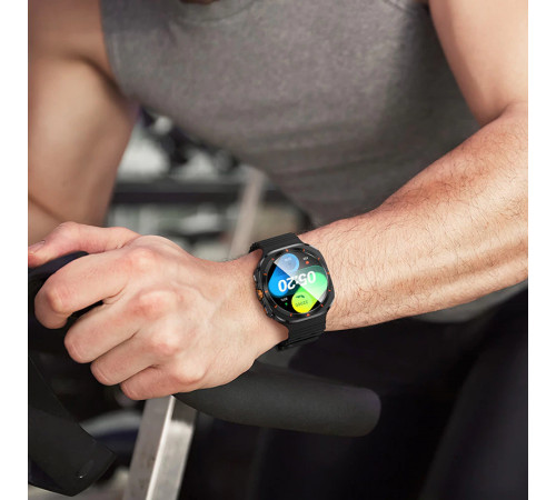 Смарт-годинник HOCO Y29 38mm. 220 mAh Smart sports watch (call version) Black (6942007648516)