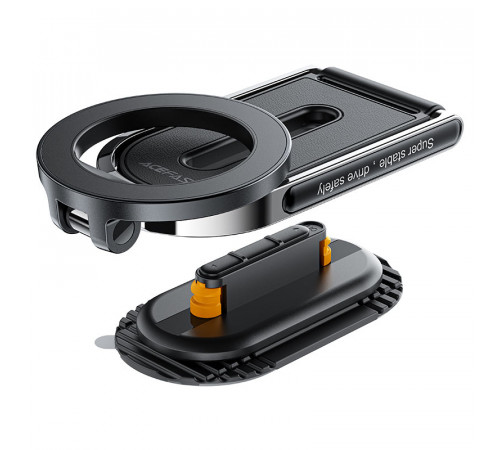 Автотримач для телефона ACEFAST D54 magnetic car holder for dashboard Black (6974316284321)