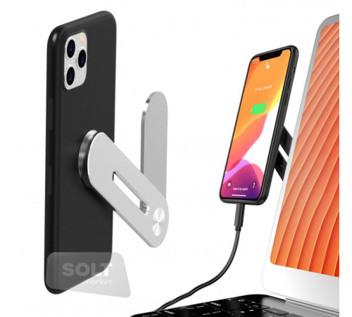 Магнитный держатель для телефона , планшета на ноутбук (200)