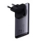 Мережевий зарядний пристрій з  кабелем Baseus GaN5 Pro Ultra-Slim Fast Charger C+U 65W Gray((With Mini White Cable C to C 100W(20V/5A) 1m Black) (CCGP150113)