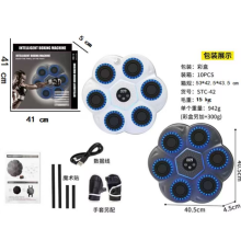 Груша боксерська дитяча - підлогова, з рукавичками punching  LY-1083 (10)