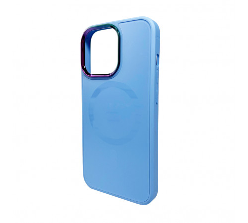 Чохол для смартфона AG Glass Sapphire MagSafe Logo for Apple iPhone 15 Sierra Blue (AGSappiP15Sierra)