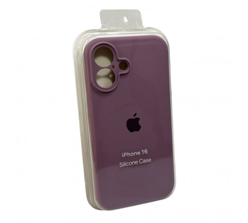 Чохол для смартфона Silicone Full Case AA Camera Protect for Apple iPhone 16 60,Taro Purple (FullAAi16-60)
