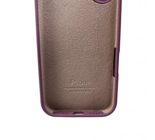 Чохол для смартфона Silicone Full Case AA Camera Protect for Apple iPhone 16 60,Taro Purple (FullAAi16-60)