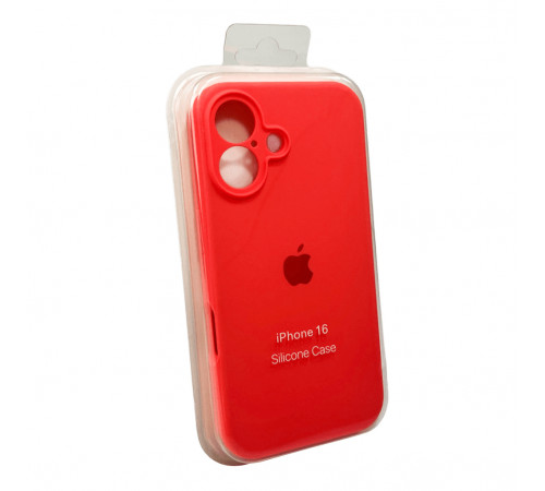 Чохол для смартфона Silicone Full Case AA Camera Protect for Apple iPhone 16 18,Peach (FullAAi16-18)