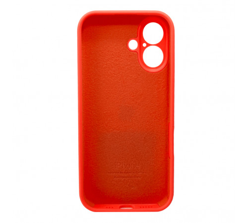 Чохол для смартфона Silicone Full Case AA Camera Protect for Apple iPhone 16 18,Peach (FullAAi16-18)