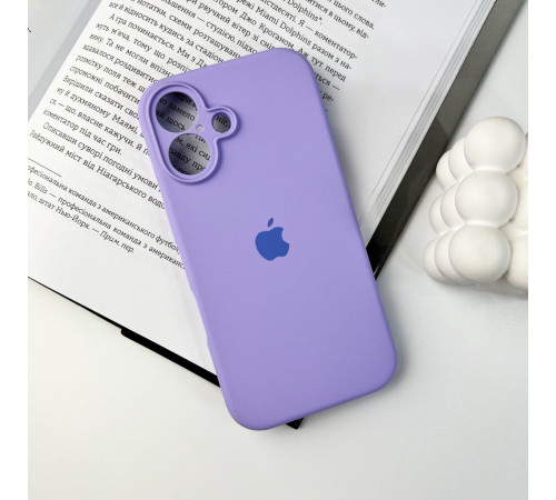 Чохол для смартфона Silicone Full Case AA Camera Protect for Apple iPhone 16 26,Elegant Purple (FullAAi16-26)
