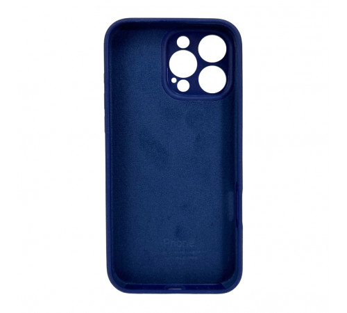 Чохол для смартфона Silicone Full Case AA Camera Protect for Apple iPhone 16 Pro Max 39,Navy Blue (FullAAi16PM-39)