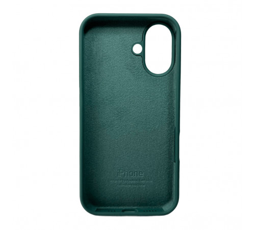 Чохол для смартфона Silicone Full Case AA Open Cam for Apple iPhone 16 46,Pine Green (FullOpeAAi16-46)