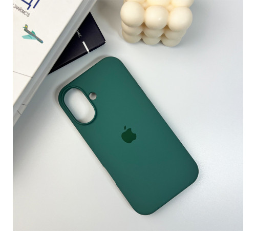 Чохол для смартфона Silicone Full Case AA Open Cam for Apple iPhone 16 46,Pine Green (FullOpeAAi16-46)