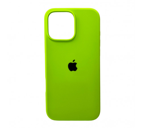 Чохол для смартфона Silicone Full Case AA Open Cam for Apple iPhone 16 Pro Max 24,Shiny Green (FullOpeAAi16PM-24)