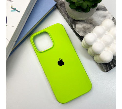 Чохол для смартфона Silicone Full Case AA Open Cam for Apple iPhone 16 Pro Max 24,Shiny Green (FullOpeAAi16PM-24)