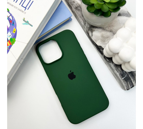 Чохол для смартфона Silicone Full Case AA Open Cam for Apple iPhone 16 Pro Max 40,Atrovirens (FullOpeAAi16PM-40)