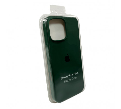 Чохол для смартфона Silicone Full Case AA Open Cam for Apple iPhone 16 Pro Max 40,Atrovirens (FullOpeAAi16PM-40)