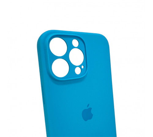 Чохол для смартфона Silicone Full Case AA Camera Protect for Apple iPhone 16 Pro Max 44,Light Blue (FullAAi16PM-44)
