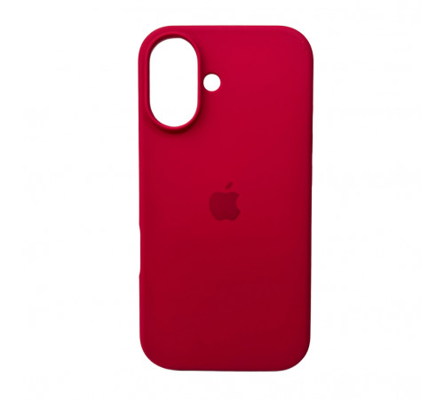 Чохол для смартфона Silicone Full Case AA Open Cam for Apple iPhone 16 35,Maroon (FullOpeAAi16-35)