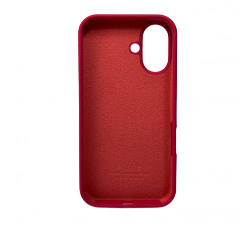 Чохол для смартфона Silicone Full Case AA Open Cam for Apple iPhone 16 35,Maroon (FullOpeAAi16-35)