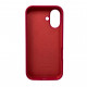 Чохол для смартфона Silicone Full Case AA Open Cam for Apple iPhone 16 35,Maroon (FullOpeAAi16-35)