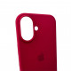 Чохол для смартфона Silicone Full Case AA Open Cam for Apple iPhone 16 35,Maroon (FullOpeAAi16-35)