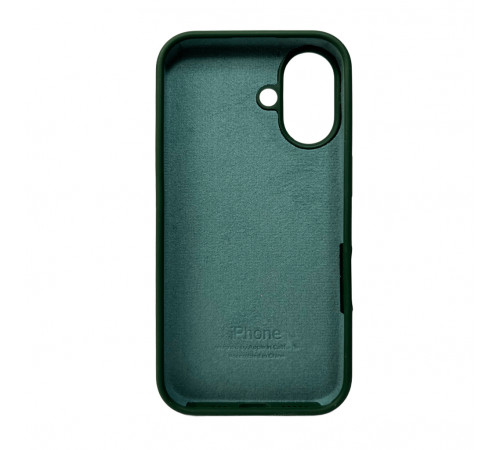 Чохол для смартфона Silicone Full Case AA Open Cam for Apple iPhone 16 40,Atrovirens (FullOpeAAi16-40)