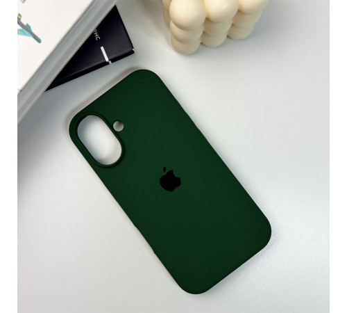 Чохол для смартфона Silicone Full Case AA Open Cam for Apple iPhone 16 40,Atrovirens (FullOpeAAi16-40)