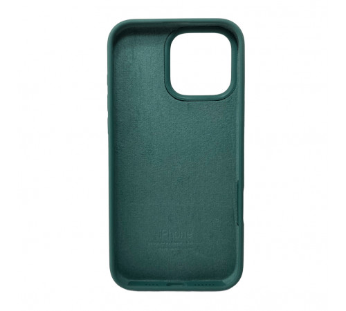 Чохол для смартфона Silicone Full Case AA Open Cam for Apple iPhone 16 Pro 46,Pine Green (FullOpeAAi16P-46)