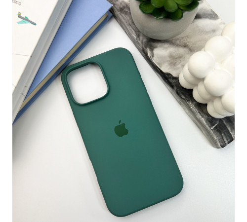 Чохол для смартфона Silicone Full Case AA Open Cam for Apple iPhone 16 Pro 46,Pine Green (FullOpeAAi16P-46)