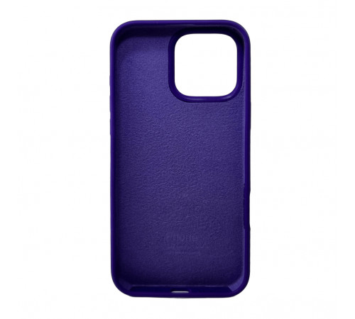 Чохол для смартфона Silicone Full Case AA Open Cam for Apple iPhone 16 Pro Max 22,Dark Purple (FullOpeAAi16PM-22)
