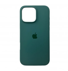 Чехол для смартфона Silicone Full Case AA Open Cam для iPhone 16 Pro Max 46,Pine Green (FullOpeAAi16PM-46)
