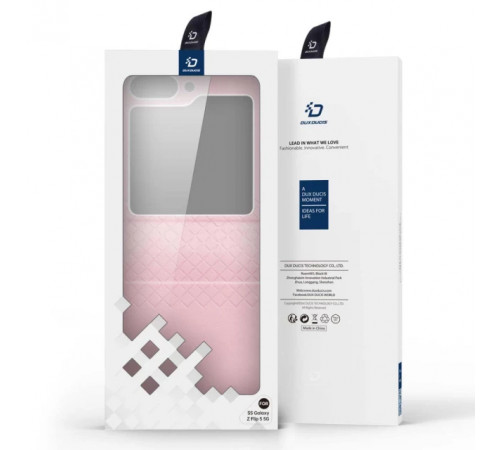 Чохол для смартфона DUX DUCIS Bril for Samsung Flip 5 Pink (DUXBRFlip5Pink)