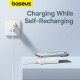 Зовнішній акумулятор Baseus Magnetic Mini Wireless Fast Charge Power Bank 5000mAh 20W Stellar White（With Simple Series Charging Cable Type-C to Typ (P10022107223-00)