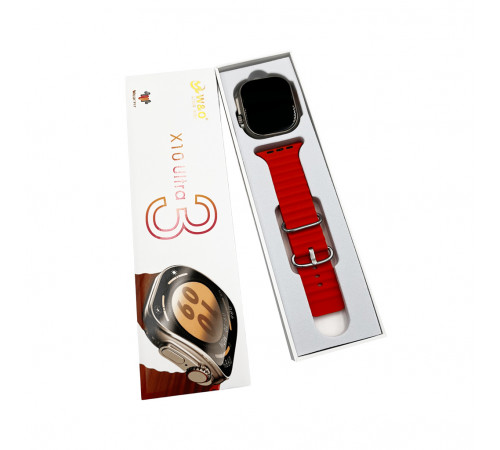 Смарт-годинник W&O X10 Ultra 3 49mm. 300 mAh. IP67 Gold (WOX10U3GO)