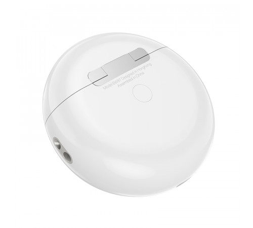Бездротові навушники TWS BOROFONE BW87 Mist, touch screen, White (6941991119491)