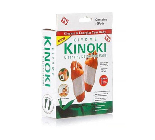 Пластырь для ног Kiyome Kinoki для вывода токсинов и очищения организма 10 шт/   (500)