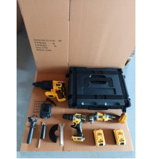 ШуРуповерт Болгарка , Перфоратор Жовтий 3 в 1 68  40-36 (2)