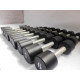 Гантельный ряд RN-Sport BLACK 1-10 кг со стойкой