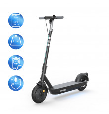 Електросамокат OKAI ES30-NEON PRO Black 10", 350(700)W, 14.7Ah, 80km, 25km\h, 25%, NFC, App, 21kg (ES30-B)