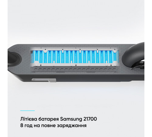 Електросамокат OKAI ES30-NEON PRO Black 10", 350(700)W, 14.7Ah, 80km, 25km\h, 25%, NFC, App, 21kg (ES30-B)