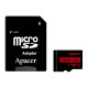 Карта пам'яті microSDXC (UHS-1) Apacer 128Gb class 10 V10 A1 R100MB/s (adapter SD) (AP128GMCSX10UB-R)
