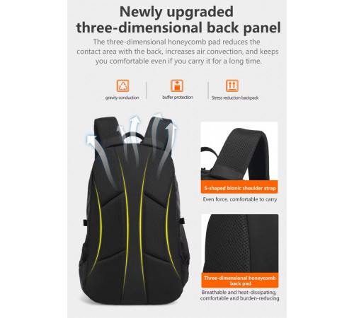 Рюкзак Tigernu T-B9500 15.6" Blue (T-B9500Blue)