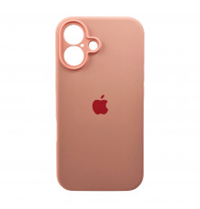 Чохол для смартфона Silicone Full Case AA Camera Protect for Apple iPhone 16 37,Grapefruit (FullAAi16-37)