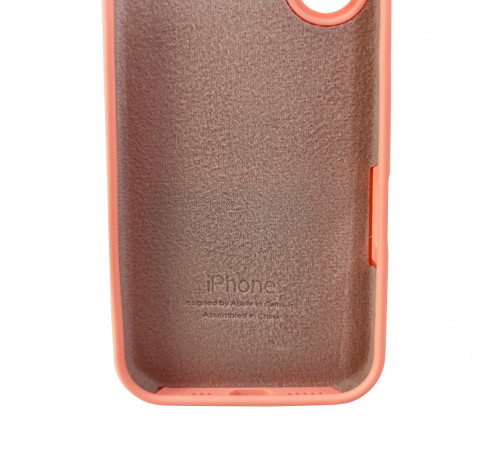 Чохол для смартфона Silicone Full Case AA Camera Protect for Apple iPhone 16 37,Grapefruit (FullAAi16-37)