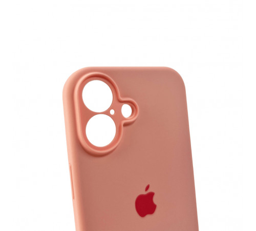 Чохол для смартфона Silicone Full Case AA Camera Protect for Apple iPhone 16 37,Grapefruit (FullAAi16-37)