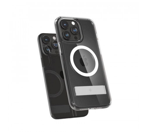 Чохол Spigen AAA Magnetic Clear Stand for Apple iPhone 13 Transparent (SPGCLST13)